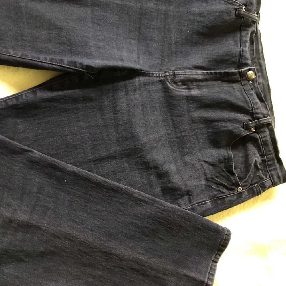 Diane Gilman purple stretch Jean